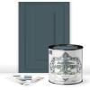 imageALLINONE Paint Durable cabinet and furniture paint Built in primer and top coat no sanding needed Includes our 30 featured color card  Stormy pastel blue QuartSpruce