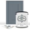 imageALLINONE Paint Durable cabinet and furniture paint Built in primer and top coat no sanding needed Includes our 30 featured color card  Stormy pastel blue QuartHaven