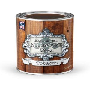 imageAllinONE Gel Stain No Sanding or Sealer Needed Oil Based for InteriorExterior use  Antique White Creamy White PintTobacco