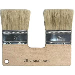 imageHeirloom Traditions Chip Brush for Limewash Paint  Dual U Shaped