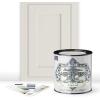 imageALLINONE Paint 2 Quart Deluxe Cabinet Paint Bundle and Tool Kit  Almond off white with tan undertoneAlmond
