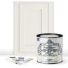 imageALLINONE Paint 2 Quart Deluxe Cabinet Paint Bundle and Tool Kit  Almond off white with tan undertoneLinen