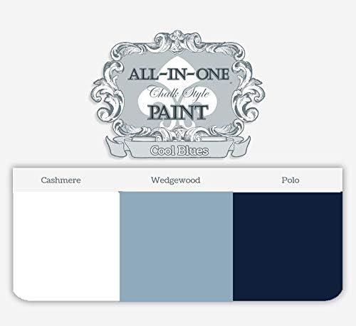imagePolo Dark Navy Finish AllinOne Paint 32oz Quart