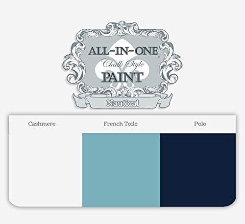 imagePolo Dark Navy Finish AllinOne Paint 32oz Quart